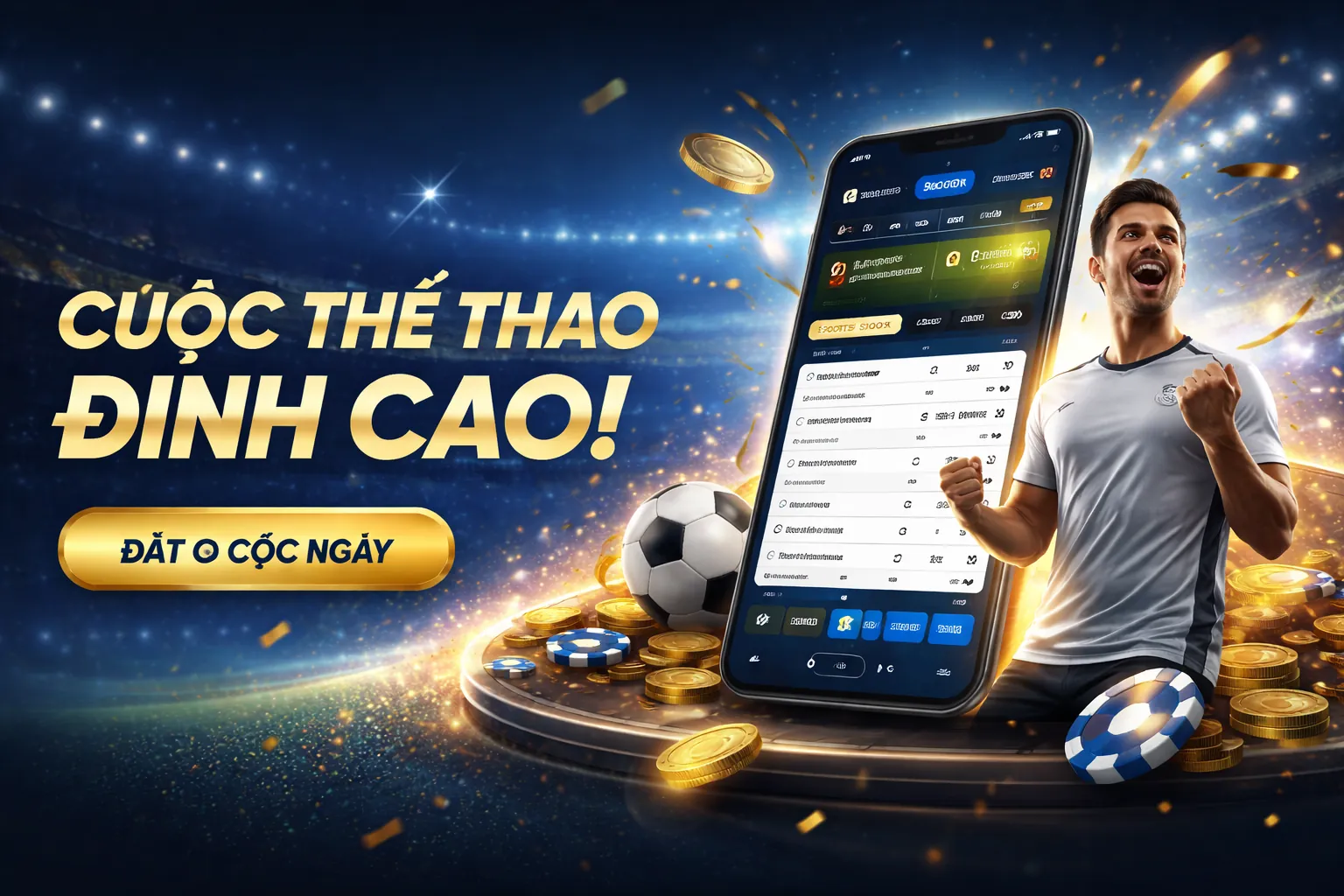 Cá cược thể thao 5699 với sân vận động sôi động